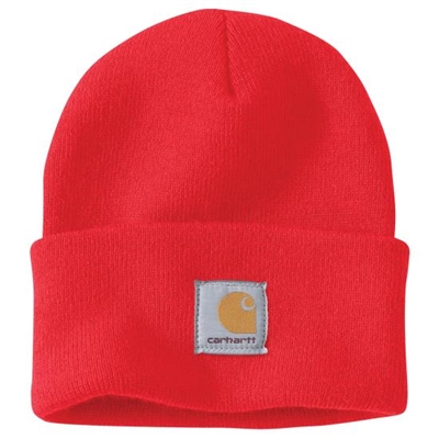 CARHARTT WATCH CAP FIRE RED