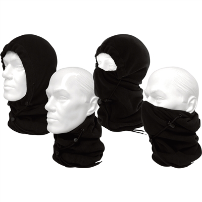 4 in 1 Fleece Hood