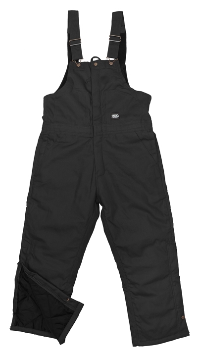 KEY INSULATED BIB OVERALL-BLACK