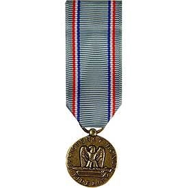 AIR FORCE GOOD CONDUCT MINI MEDAL